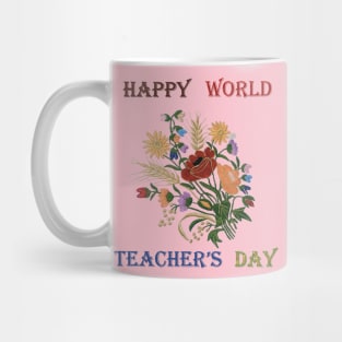 happy world teacher's day Mug